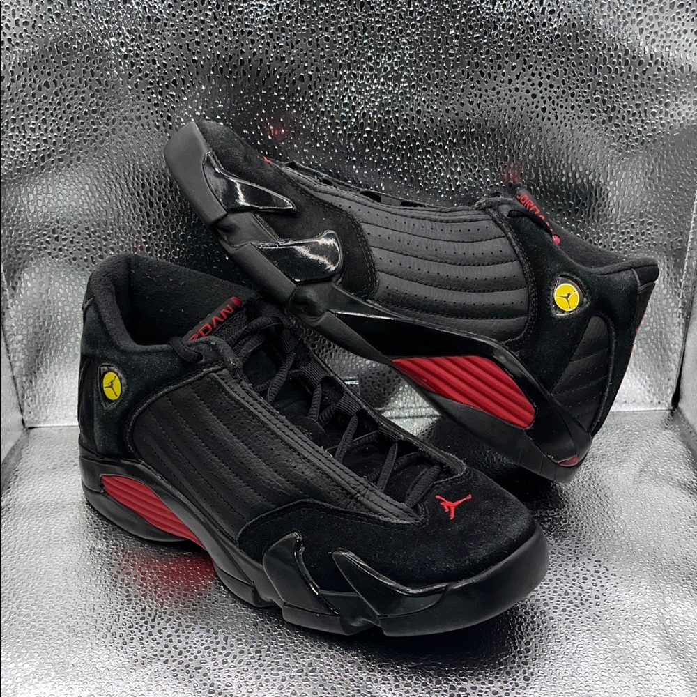 (PRE-OWNED) JORDAN 14 RETRO “LAST SHOT” Sz 5.5Y (NO BOX)